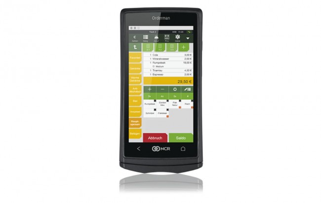 Orderman Handheld - optimales Design © Orderman GmbH